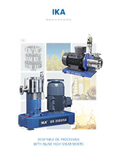 Tumbnail PDF Higher efficiency in processing of 
oils and fats with IKA inline machines