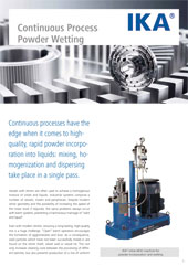 Tumbnail PDF Continuous Process
Powder Wetting
